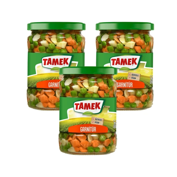 Tamek Garnitür 550 gr Cam x 3 Adet ürün görseli