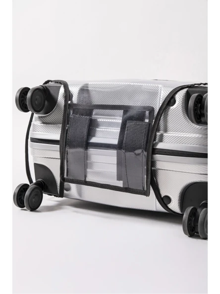 Şeffaf Valiz Kılıfı 3'lü Set - 4
