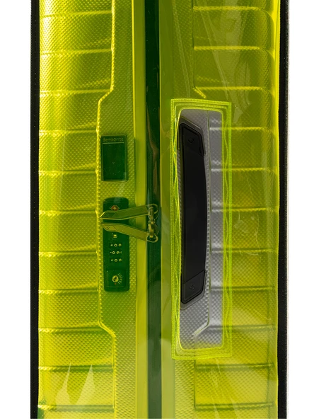 Şeffaf Valiz ve Bavul Kılıfı * Neon Renk Pvc * - 5