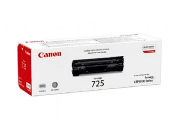 Canon CRG-725 1.600 Sayfa Toner LBP6030 MF3010 ürün görseli