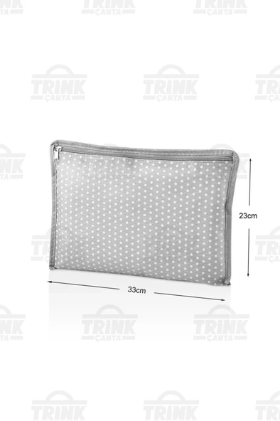 6'lı Valiz ve Bavul Düzenleyici Set * Fileli - Puantiyeli - 2