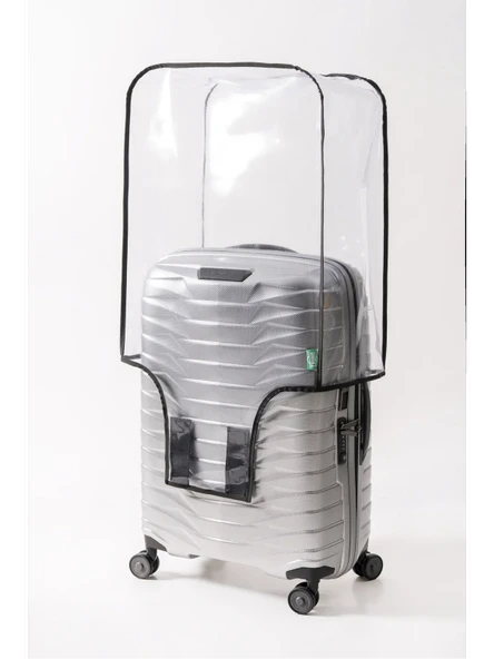 Şeffaf Valiz Kılıfı 3'lü Set - 5