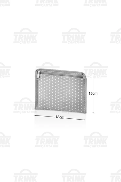 6'lı Valiz ve Bavul Düzenleyici Set * Fileli - Puantiyeli - 4