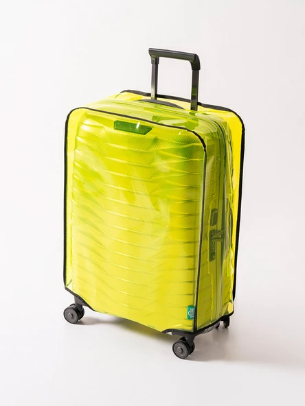 Şeffaf Valiz ve Bavul Kılıfı * Neon Renk Pvc *