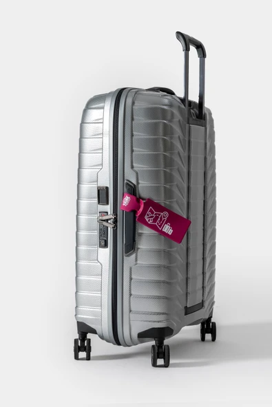 Valiz Etiketi Ve Bavul Etiketi * 2 Adet * Kırmızı Tek Ebat - 2