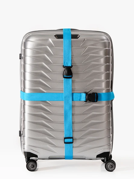 Valiz Kemeri ve Bavul Kemeri Mavi * 2 Adet *