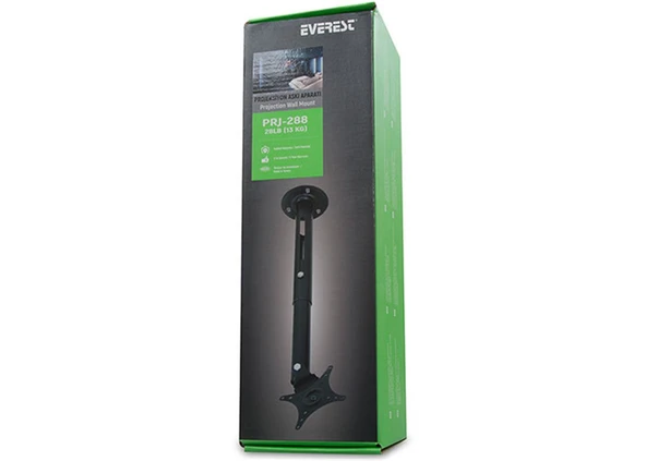 Everest PRJ-288 30-60cm Teleskopik Projeksiyon Askı Aparatı - 1
