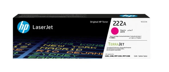 Hp 222A Magenta Kırmızı 1.200 Sayfa Toner W2223A ürün görseli
