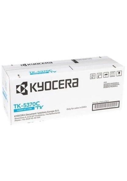 Kyocera TK-5370C Cyan Mavi Orjinal Fotokopi Toneri Ecosys MA3500cix - MA3500cifx 5.000 Sayfa ürün görseli