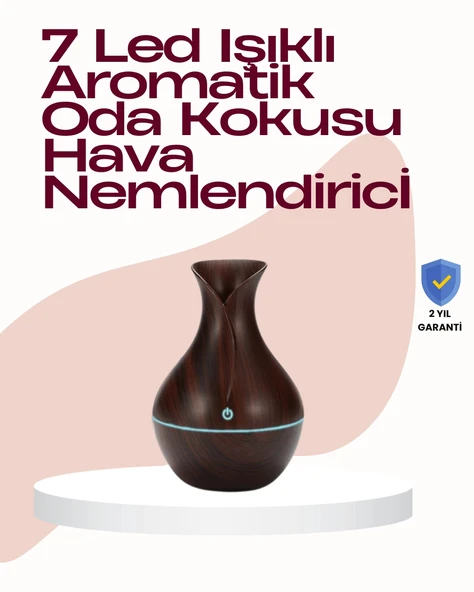 130ml Su Depolu USB Güçlü Kompakt Masaüstü Nemlendirici Difüzör ürün görseli 1