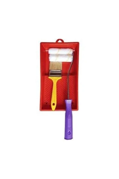 İzmir Fırça 4 Parça Boyacı Seti 10 Cm