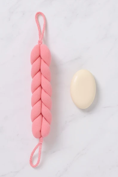 VICHY PEMBE Örgü Lif – Duş ve Banyo İçin Cilt Temizleyici VCH-6583 ürün görseli