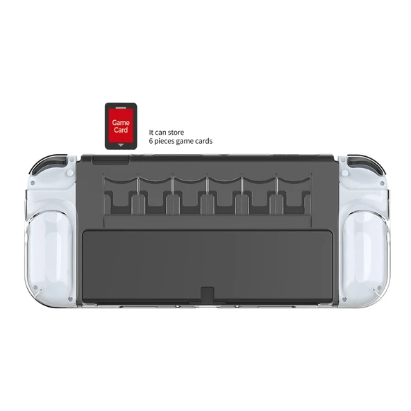 Nintendo Switch Oled Koruyucu Kılıf Şeffaf Mika DOBE TNS-1190 - Resim 6