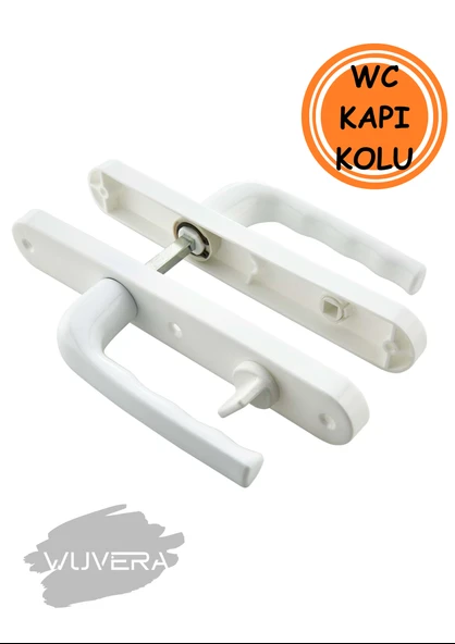 Wuvera PVC Pimapen Banyo/WC Kapı Kolu – Hafif ve Pratik Kapı Çözümü ürün görseli 1