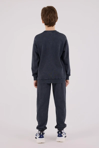 RolyPoly Erkek Çocuk Eşofman Takımı Antrasit - Resim 3