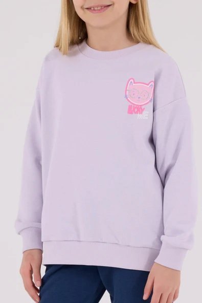 RolyPoly Kız Çocuk Eşofman Takımı Lila - Resim 4