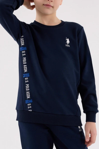U.S. Polo Assn. Erkek Çocuk Eşofman Takımı Lacivert - Resim 6
