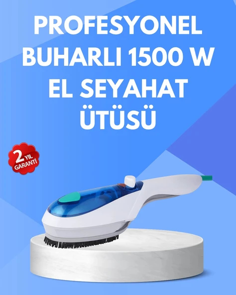 Buharlı Pratik Ütü Seyahat Tipi Kırışıklık Giderici ürün görseli 1