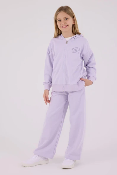 RolyPoly Kız Çocuk Eşofman Takımı Lila - Resim 6