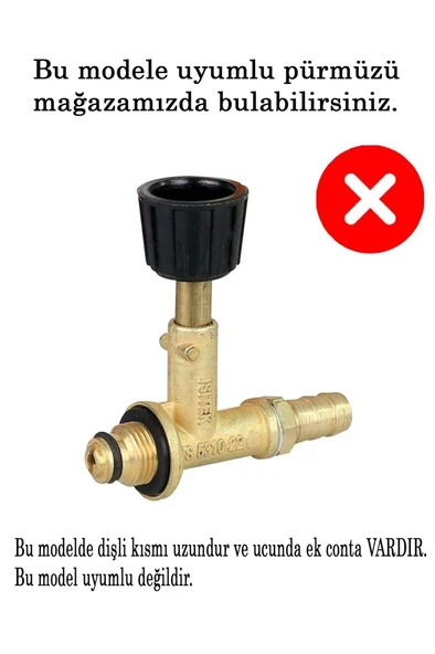 Geniş Çember Piknik Tüpü Uyumlu Pürmüz Isı Tabancası Şalama Yak Yak - Resim 4