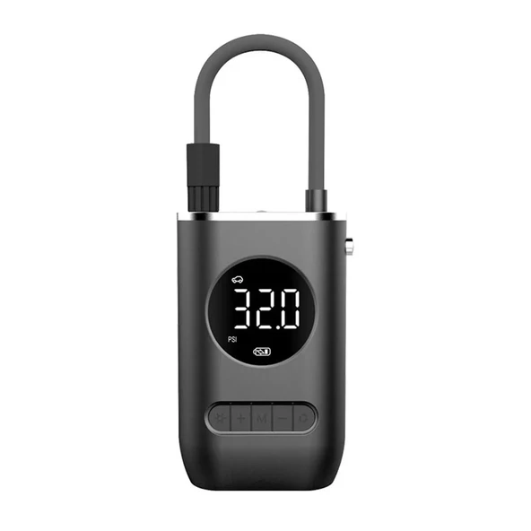 Dijital Kablosuz 4Modlu Usb 2*2000Mah Göstergeli Oto Lastik Hava Pompası Kompresörü - 1