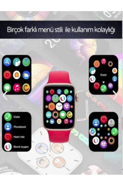 Yeni Nesil T700S Watch 7 Akıllı Saat 45MM EKRAN  Ios Androıd Uyumlu Bluetooth Arama Bildirim Alma - 3