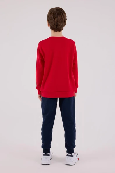 U.S. Polo Assn. Erkek ÇocukEşofman Takımı Kırmızı - Resim 3