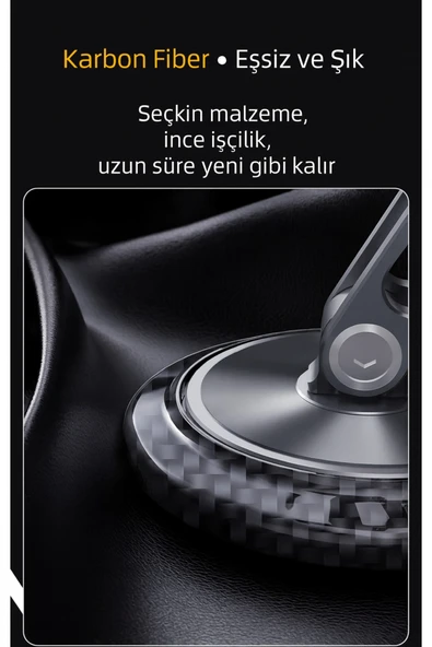 Tok Alüminyum Stant Krom Detaylı Business Model Döner Tablet Cep Telefonu Standı JR-H101 - Resim 6