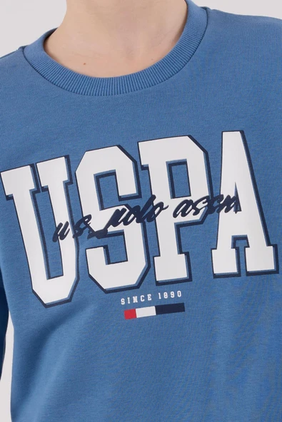 U.S. Polo Assn. Erkek Çocuk Eşofman Takımı Mavi - Resim 6