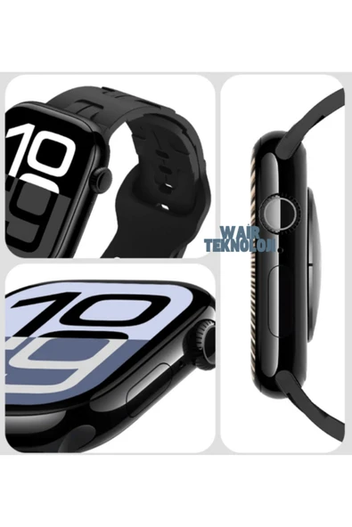 HK10 Mini Akıllı Saat Kordon Hediyeli 1.75" Amoled Ekran Tüm Telefonlara Uyumlu Su Geçirmez - Resim 2