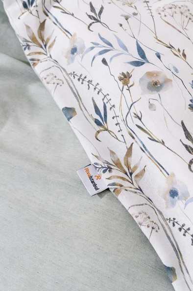 Rivaİstanbul Gardenya Çift Kişilik Nevresim Takımı Pamuklu - Resim 6