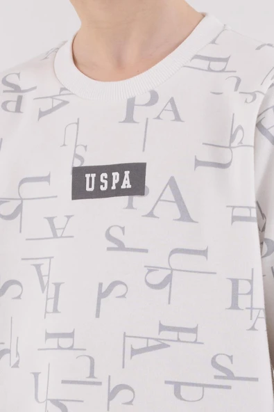 U.S. Polo Assn. Erkek Çocuk Eşofman Takımı Beyaz - 5