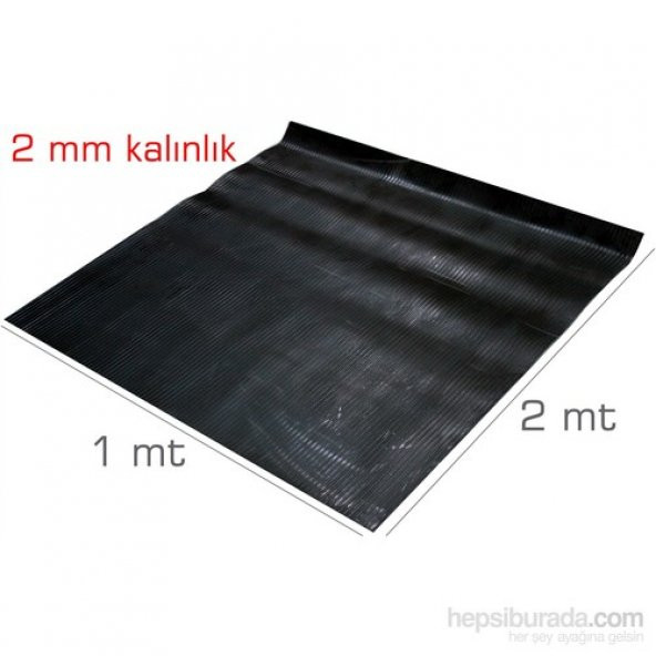 İzole Halı Elektrik Pano Önü Dielektrik Kauçuklu 1x1 Metre 2mm 10 Kv ürün görseli 1