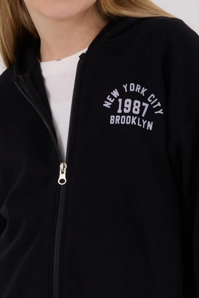 RolyPoly Kız Çocuk Eşofman Takım Siyah - Resim 6