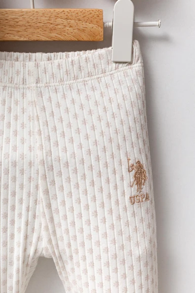 U.S. Polo Assn. Kız Bebek 2'li Takım Bisküvi - Resim 3