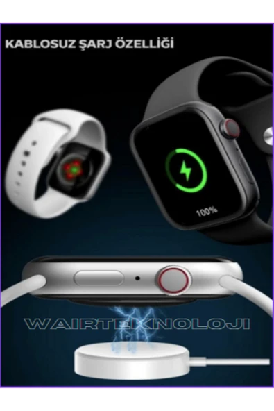 Yeni Nesil T700S Watch 7 Akıllı Saat 45MM EKRAN  Ios Androıd Uyumlu Bluetooth Arama Bildirim Alma - 5