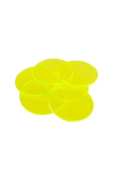 Renkli Yuvarlak Modern Çok Amaçlı 6'lı Pleksi Daire - 5