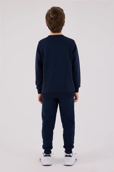 U.S. Polo Assn. Erkek Çocuk Eşofman Takımı Lacivert - Resim 4