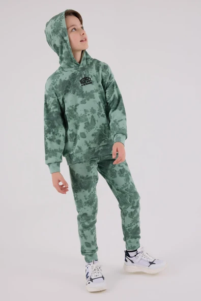 RolyPoly Erkek Çocuk Eşofman Takımı Yeşil - Resim 3