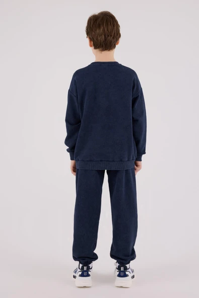 RolyPoly Erkek Çocuk Eşofman Takımı Lacivert - Resim 6