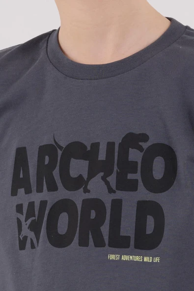 RolyPoly Erkek Çocuk Uzun Kol Pijama Takım Gri - Resim 6