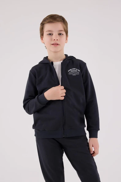 RolyPoly Erkek Çocuk Eşofman Takımı Antrasit - Resim 4