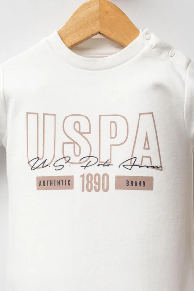 U.S. Polo Assn. Erkek Bebek 3'li Takım Kum - Resim 4