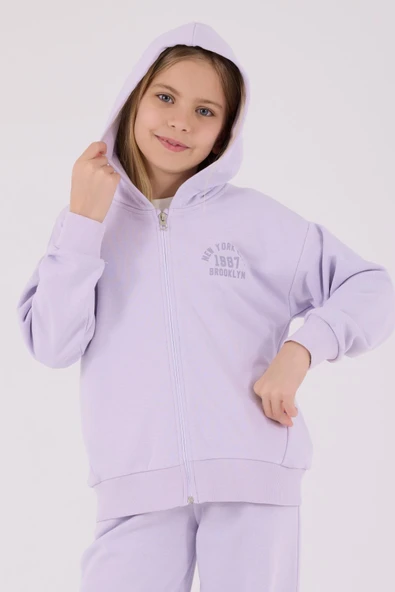 RolyPoly Kız Çocuk Eşofman Takımı Lila - Resim 2