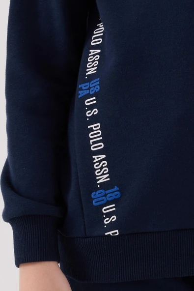 U.S. Polo Assn. Erkek Çocuk Eşofman Takımı Lacivert - Resim 5