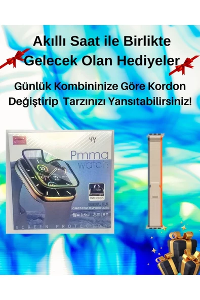 HK10 Ultra 3  ChatGPT Akıllı Saat Amoled Ekran Titanyum Kasa   Ekran Koruyucu + Kordon Hediyeli - Resim 4