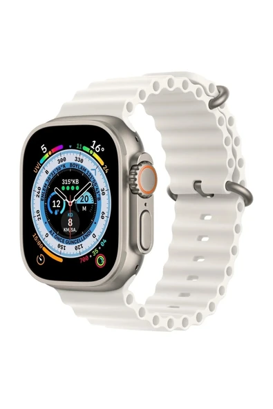 Ultra 8 Süper Amoled Wifi Şarj Akıllı Saat Arama Konuşma Bildirim Okuma Ios Ve Android Uyumlu