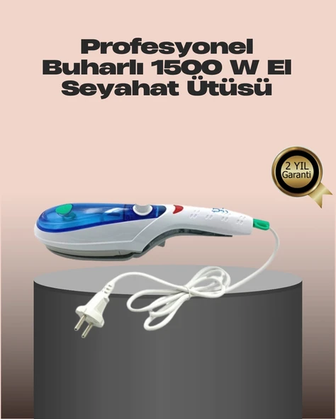 Buharlı Kırışıklık Giderici Pratik Ev ve Seyahat Ütüsü ürün görseli 1