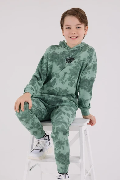 RolyPoly Erkek Çocuk Eşofman Takımı Yeşil - Resim 4