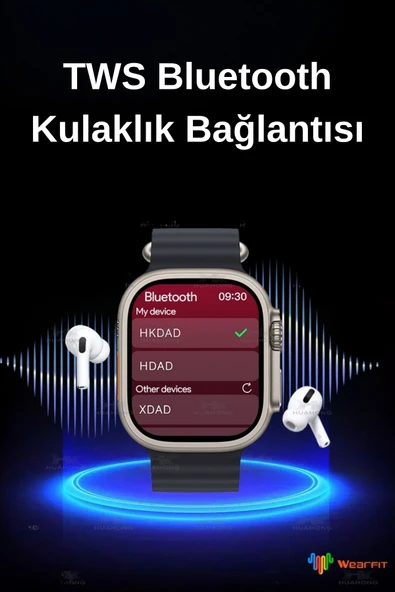 HK11 Ultra3 Yeni Nesil Chat Bot Destekli Yeni Özelliklere Sahip 49mm Amoled Ekran Akıllı Saat - Resim 4